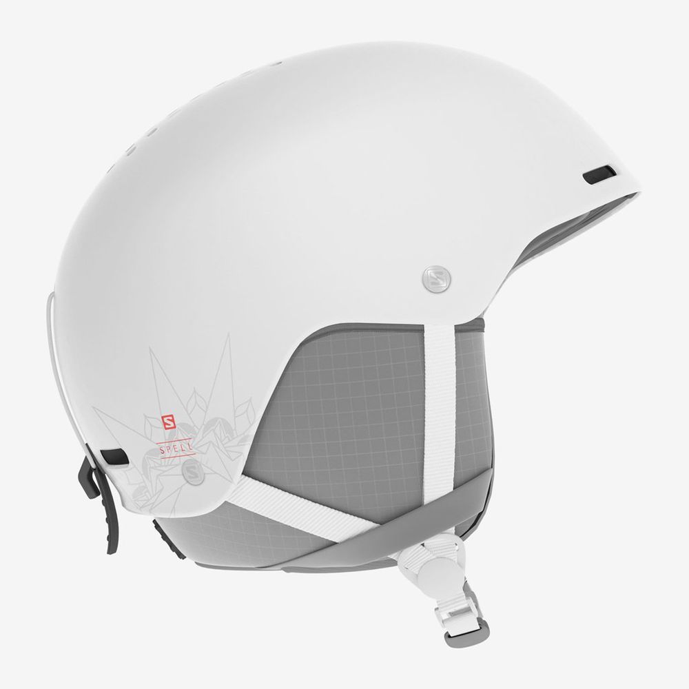 SALOMON SPELL Philippines - Women's Helmets - White | 193786-COW